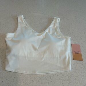 Flex Time Sport Bra Cropped Tank